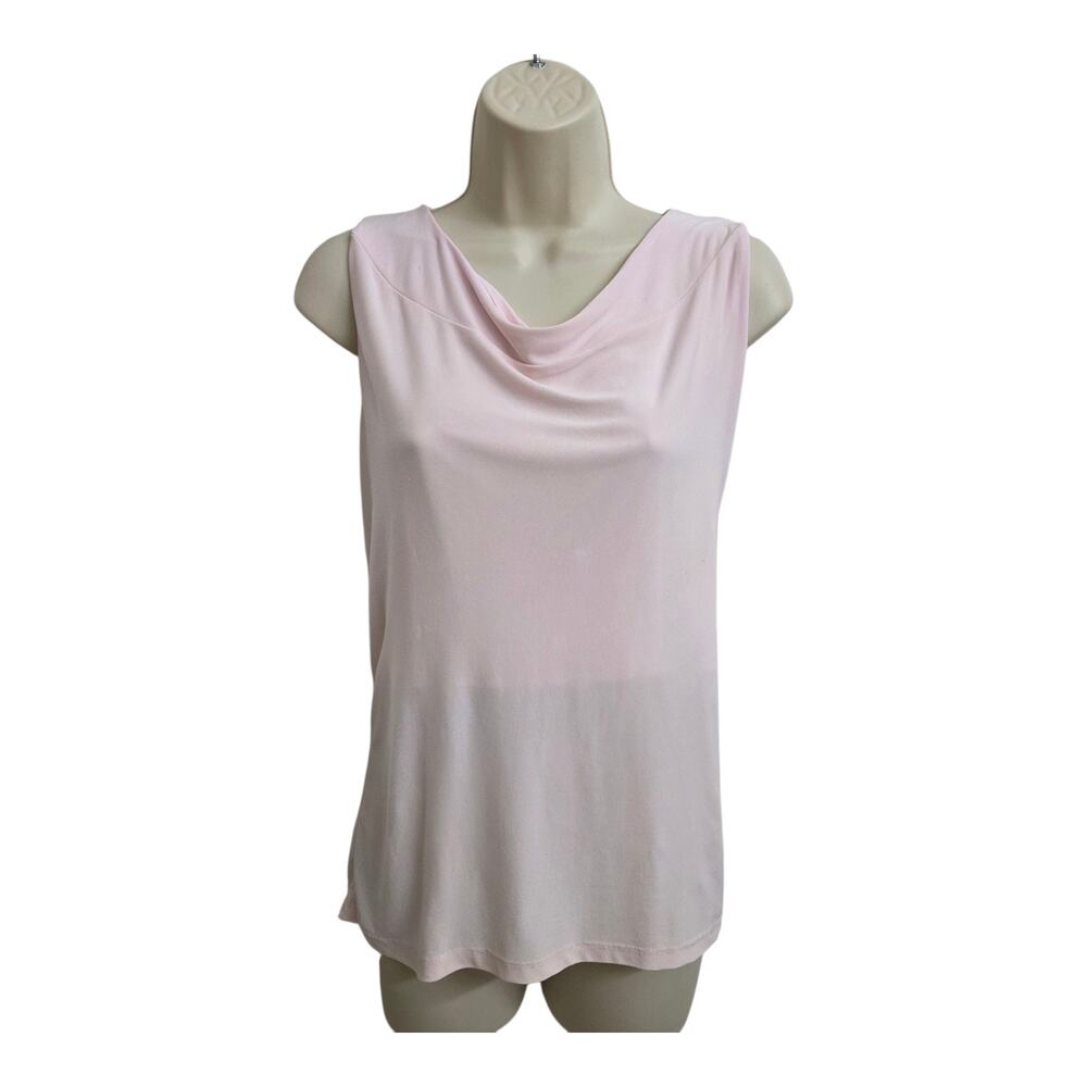 Y2K Vol. 1 Women’s Pink Cowl Neck Sleeveless Blouse Top Size Large L